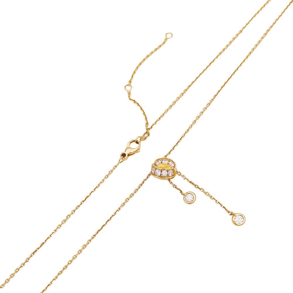 Collier Négligé CHAUMET "Lien Séduction" en or rose et diamants - Image 4