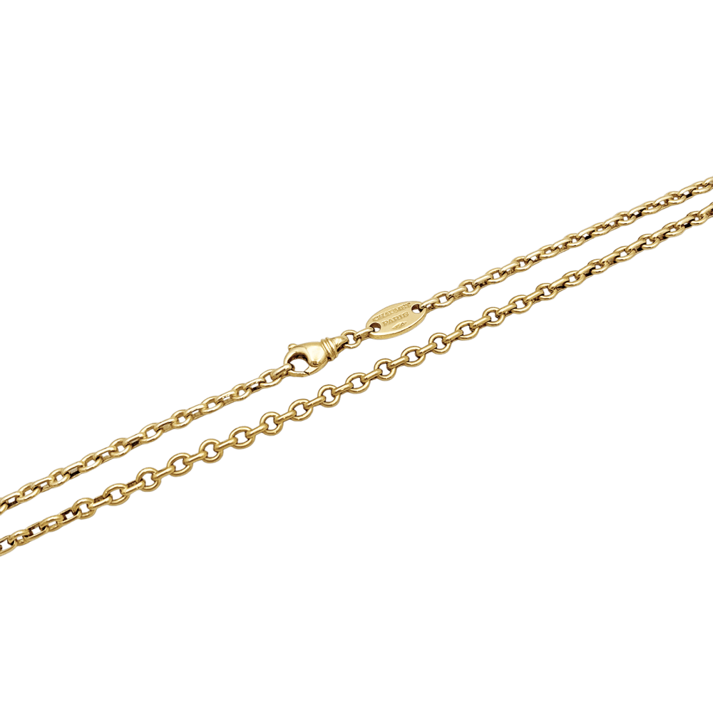 Collier Chaîne CHAUMET en or jaune - Image 3
