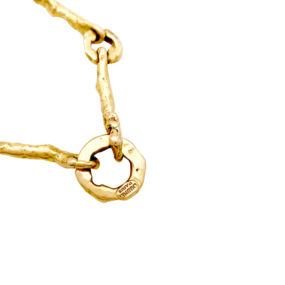 Collier Ras de Cou CHAUMET en or jaune - Image 6