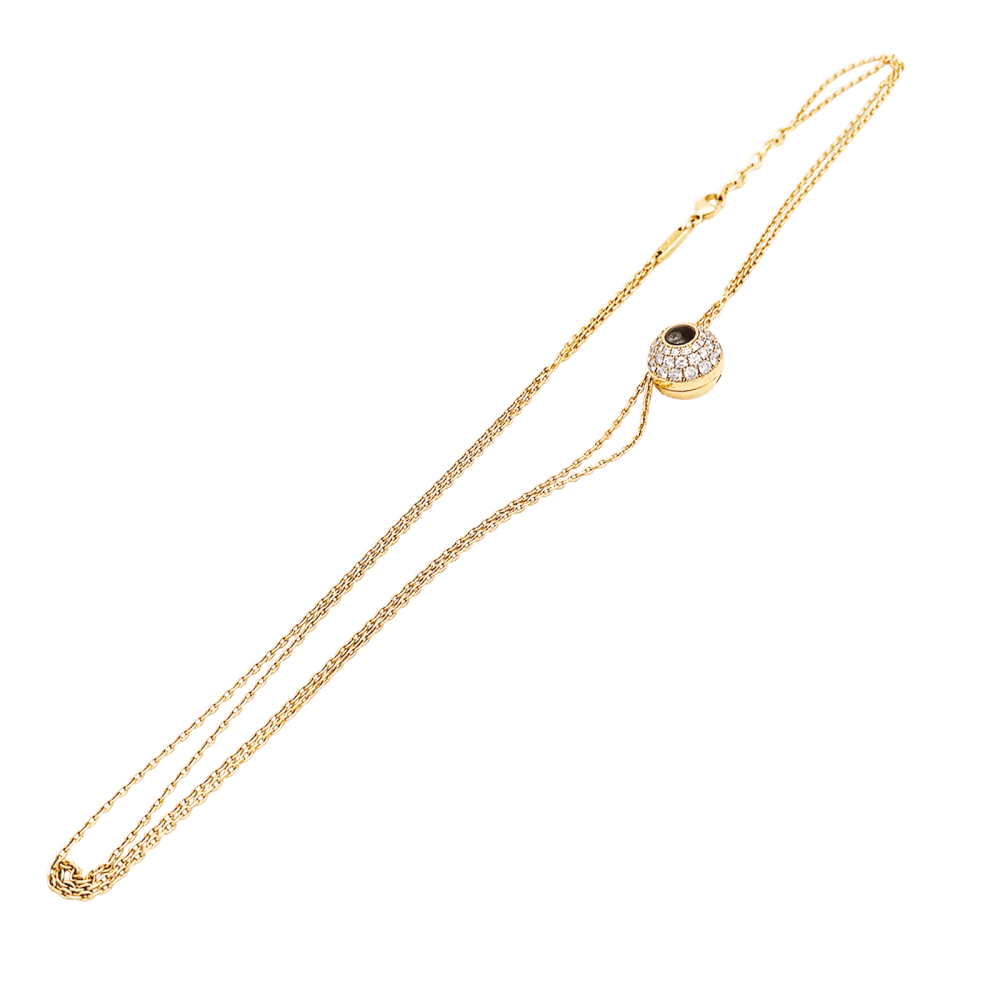 Collier Pendentif CHOPARD "Happy Spirit" en or jaune et diamants - Image 4