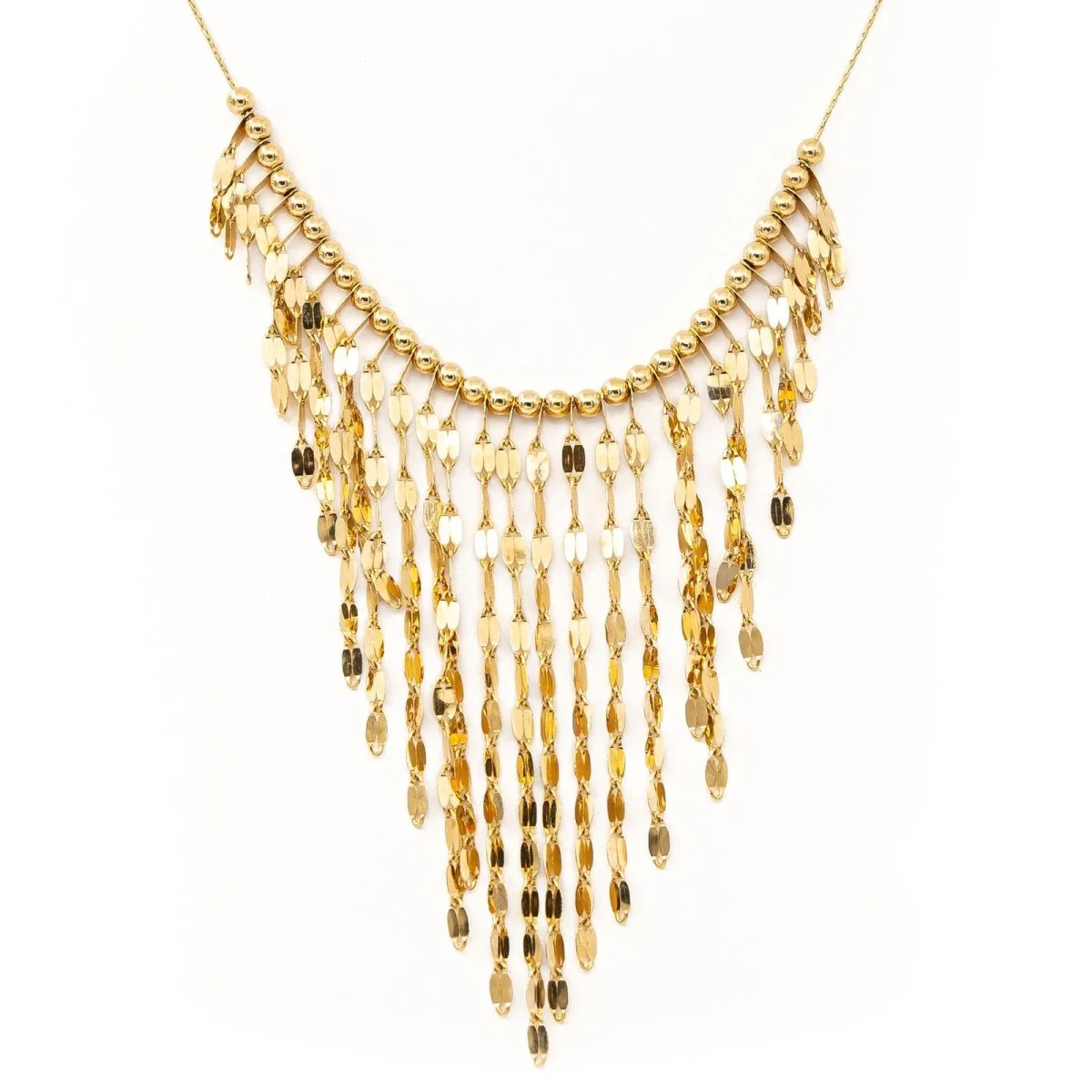 Collier Plastron en or jaune - Image 2