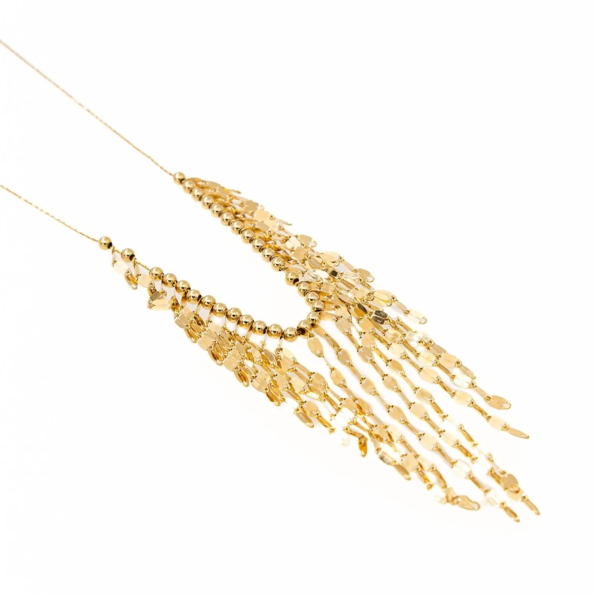 Collier Plastron en or jaune - Image 7