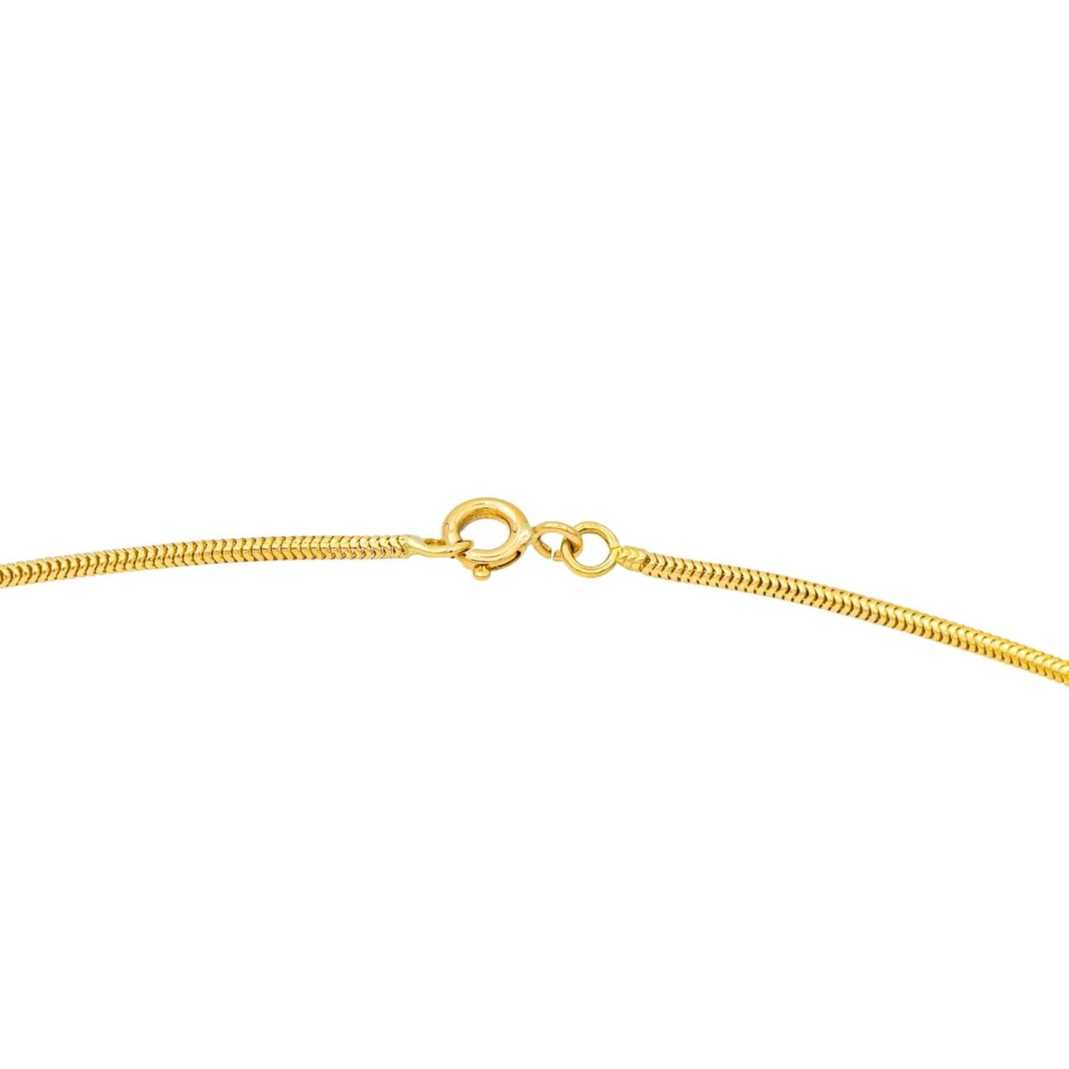 Collier Pendentif en or jaune et diamants - Image 7
