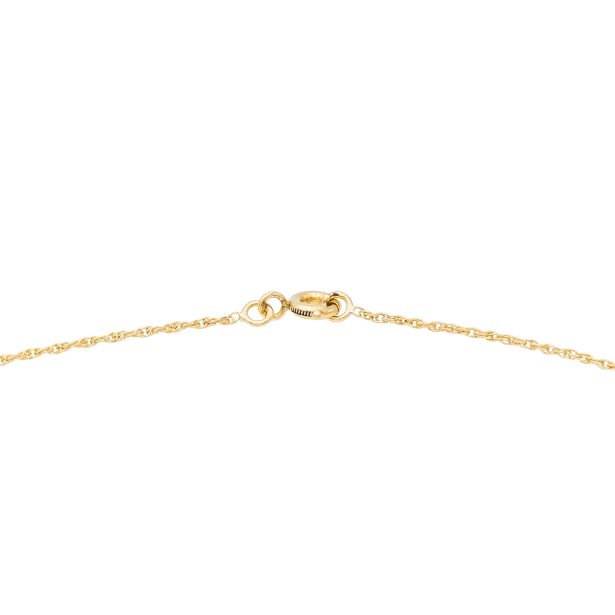 Collier Cœur Or jaune Diamant - Image 4