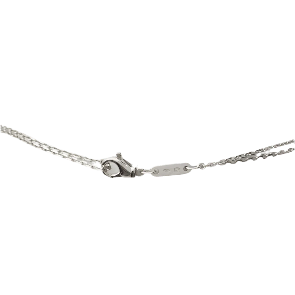 Collier Pendentif en or blanc et diamants - Image 3