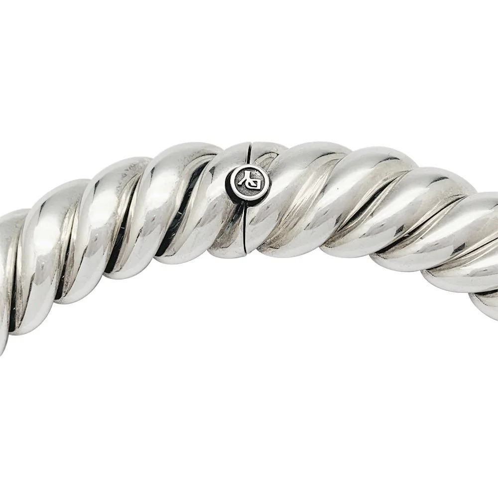 Collier DAVID YURMAN en argent, diamants noirs - Image 6