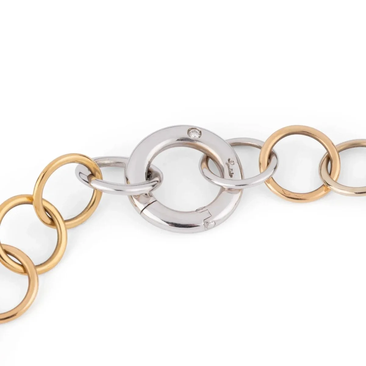 Collier de la Maison Pomellato modèle Lucciole en or jaune et gris. - Image 5