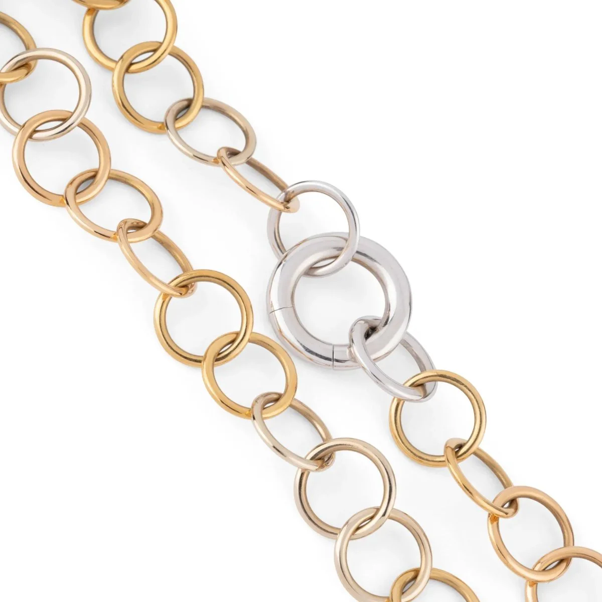 Collier de la Maison Pomellato modèle Lucciole en or jaune et gris. - Image 9