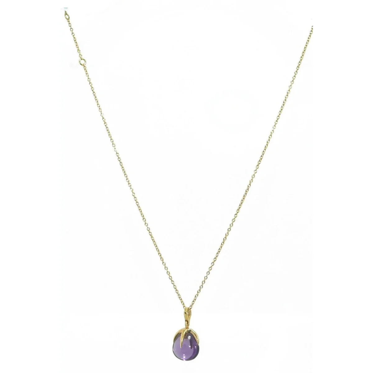 Collier de la maison Pomellato modèle Veleno en or rose et améthyste - Image 4