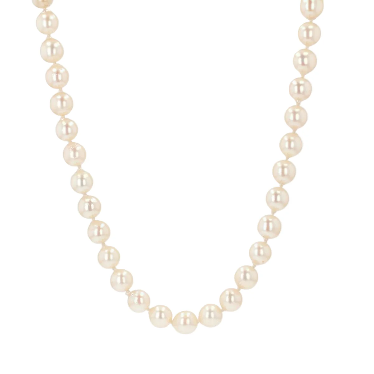 Collier Perles en or rose