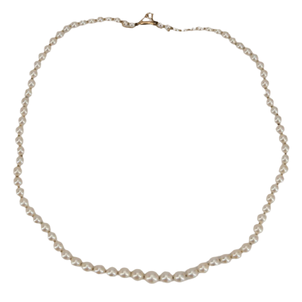 Collier Perles en or rose - Image 3