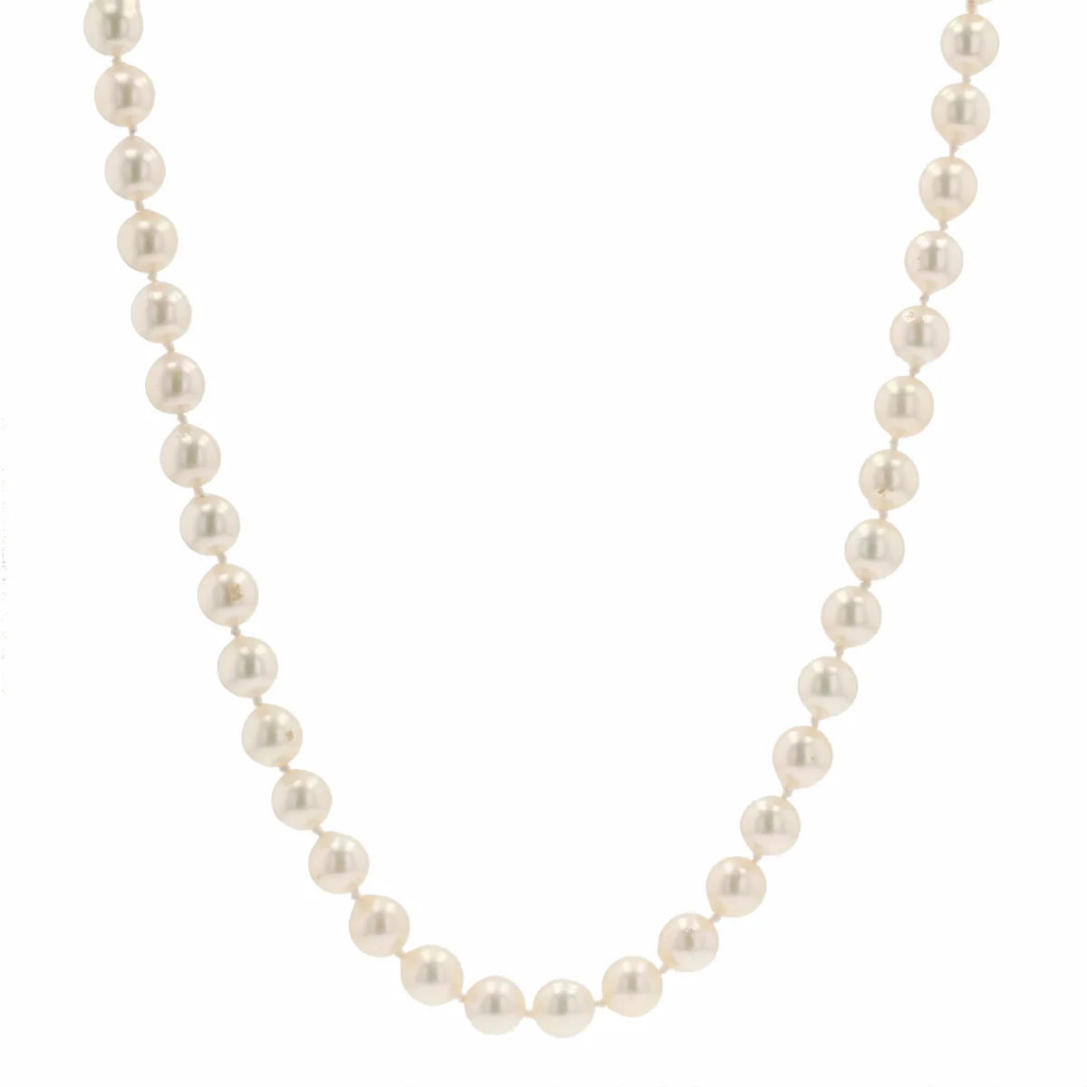 Collier Perles en or blanc, rubis et diamants
