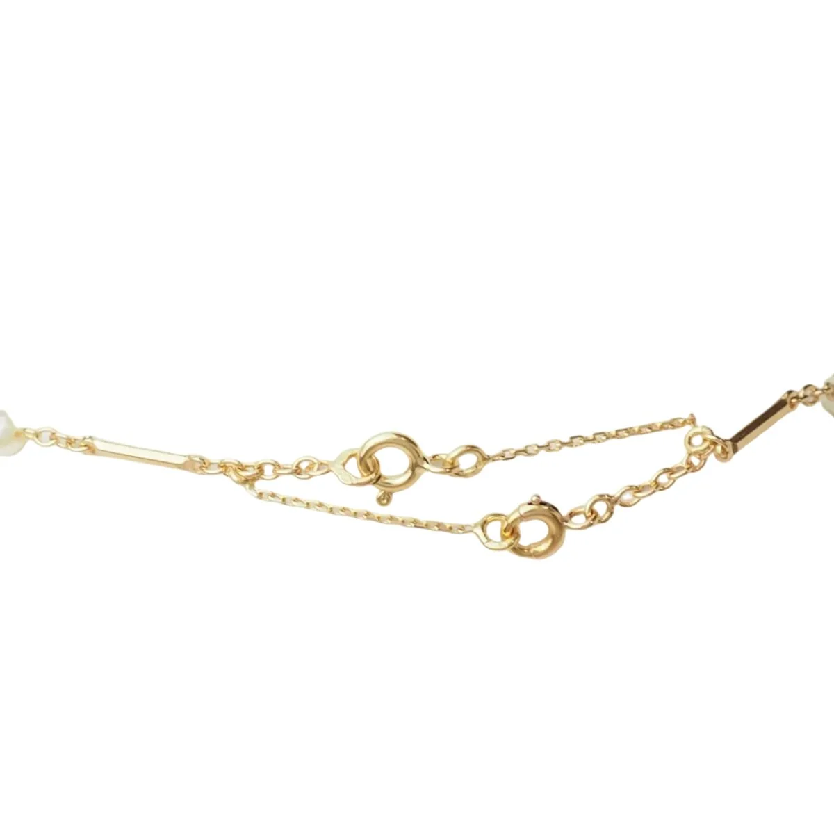 Collier Perles en or jaune - Image 4