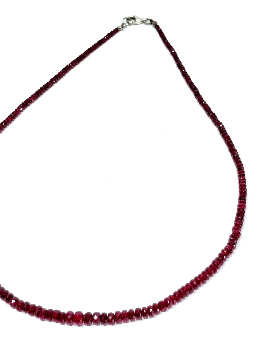 Collier de Perles en rubis - Image 3