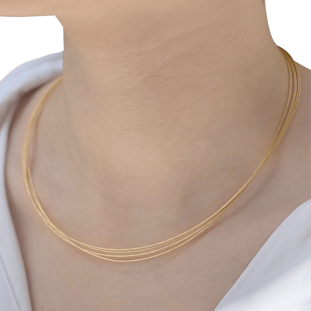 Collier DINH VAN en or jaune - Image 2
