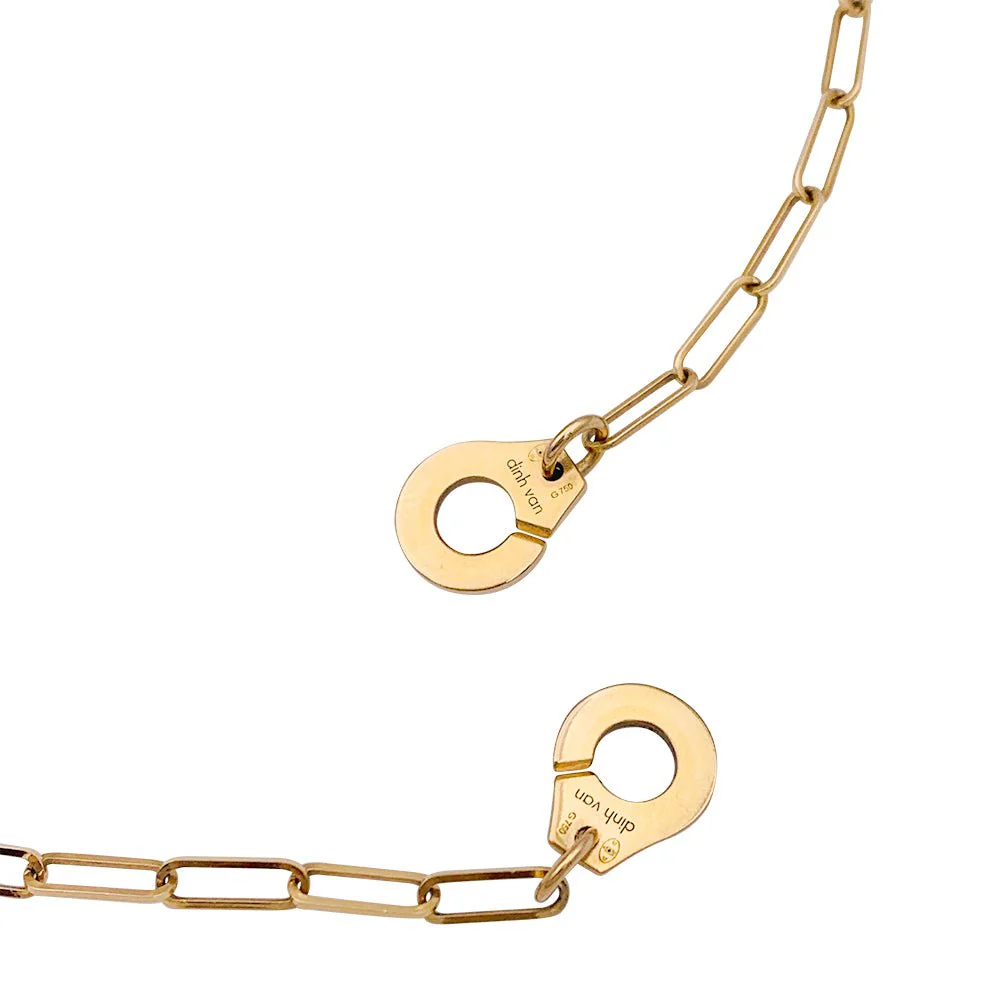 Collier DINH VAN "Menottes R10" en or jaune - Image 3
