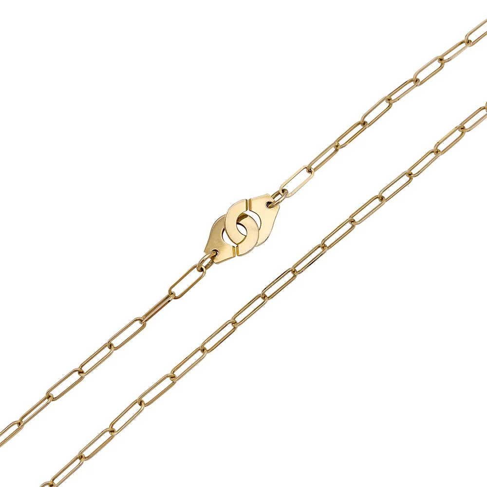 Collier DINH VAN "Menottes R10" en or jaune - Image 4