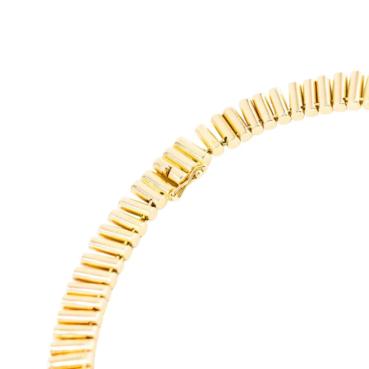 Collier Draperie en or jaune - Image 5