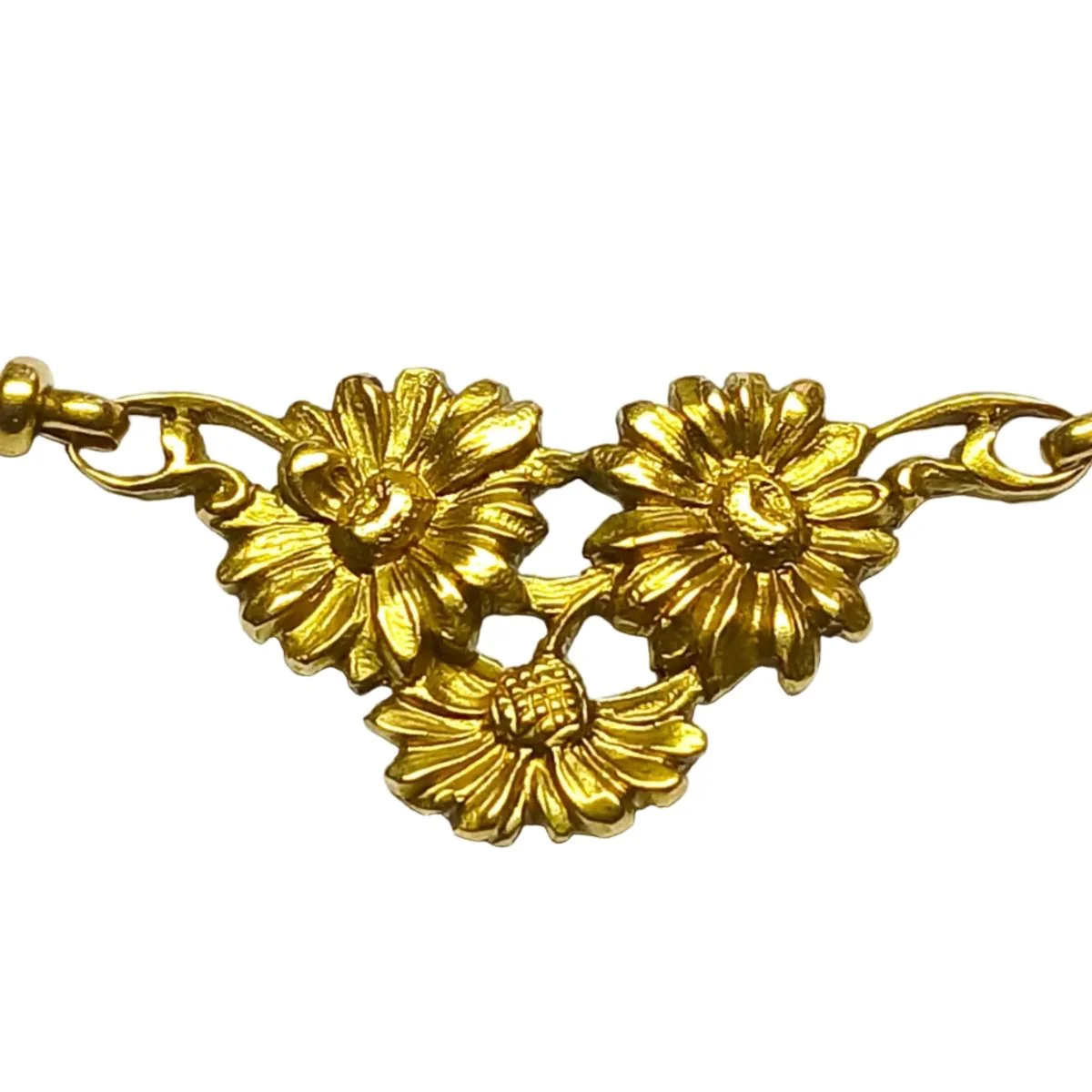 Collier Draperie en or jaune - Image 5