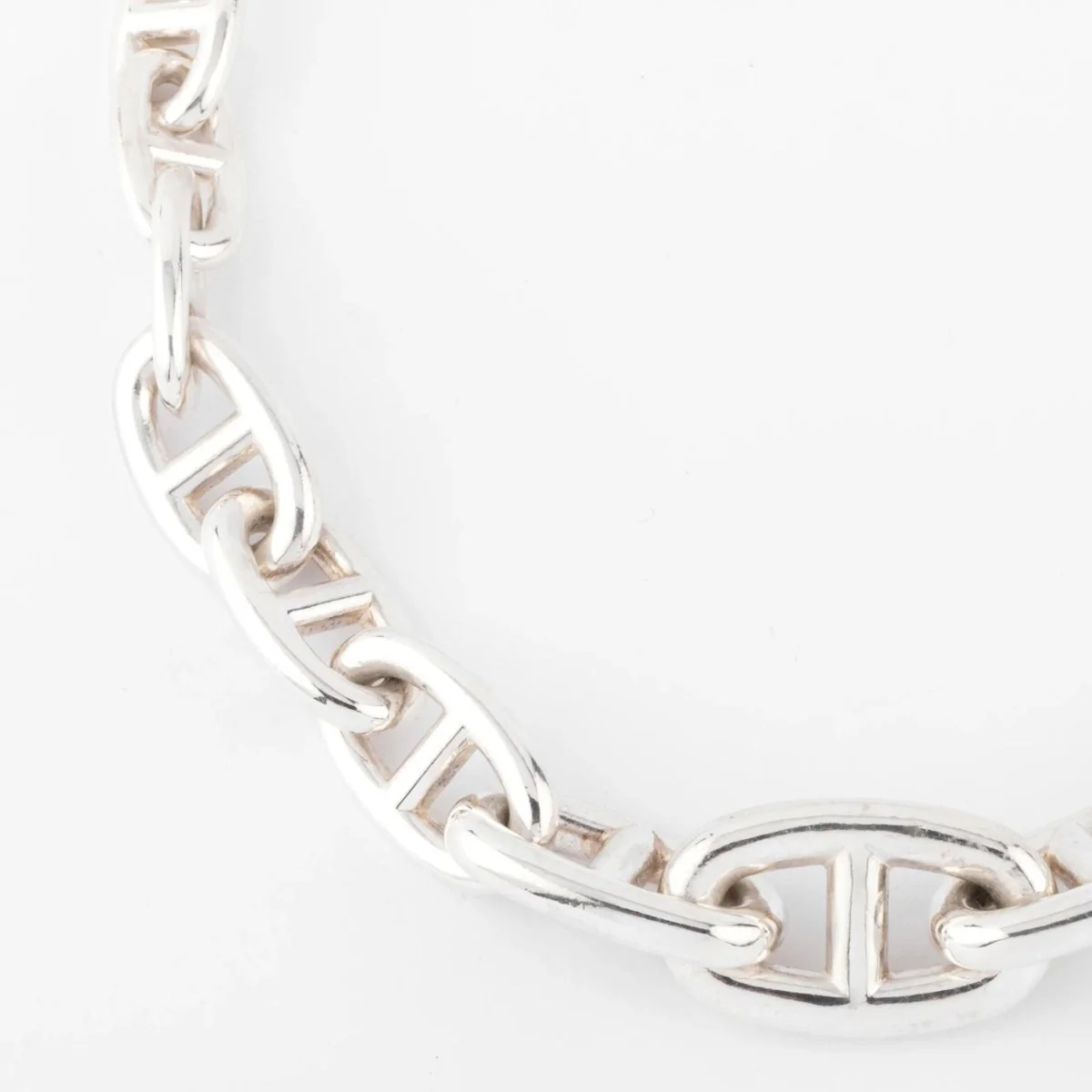 Collier en argent de la maison Hermès - Image 2