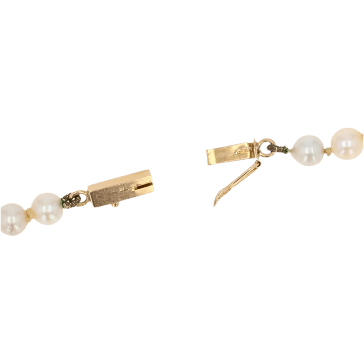 Collier Perles en or rose - Image 5