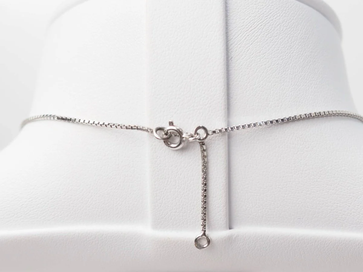 Collier en or blanc et diamants - Image 5