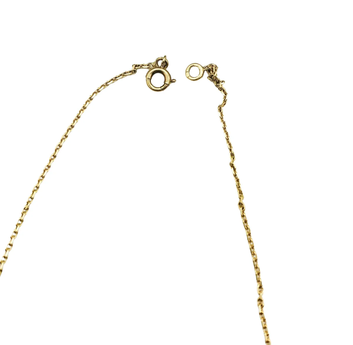 Collier en or jaune et diamants - Image 3