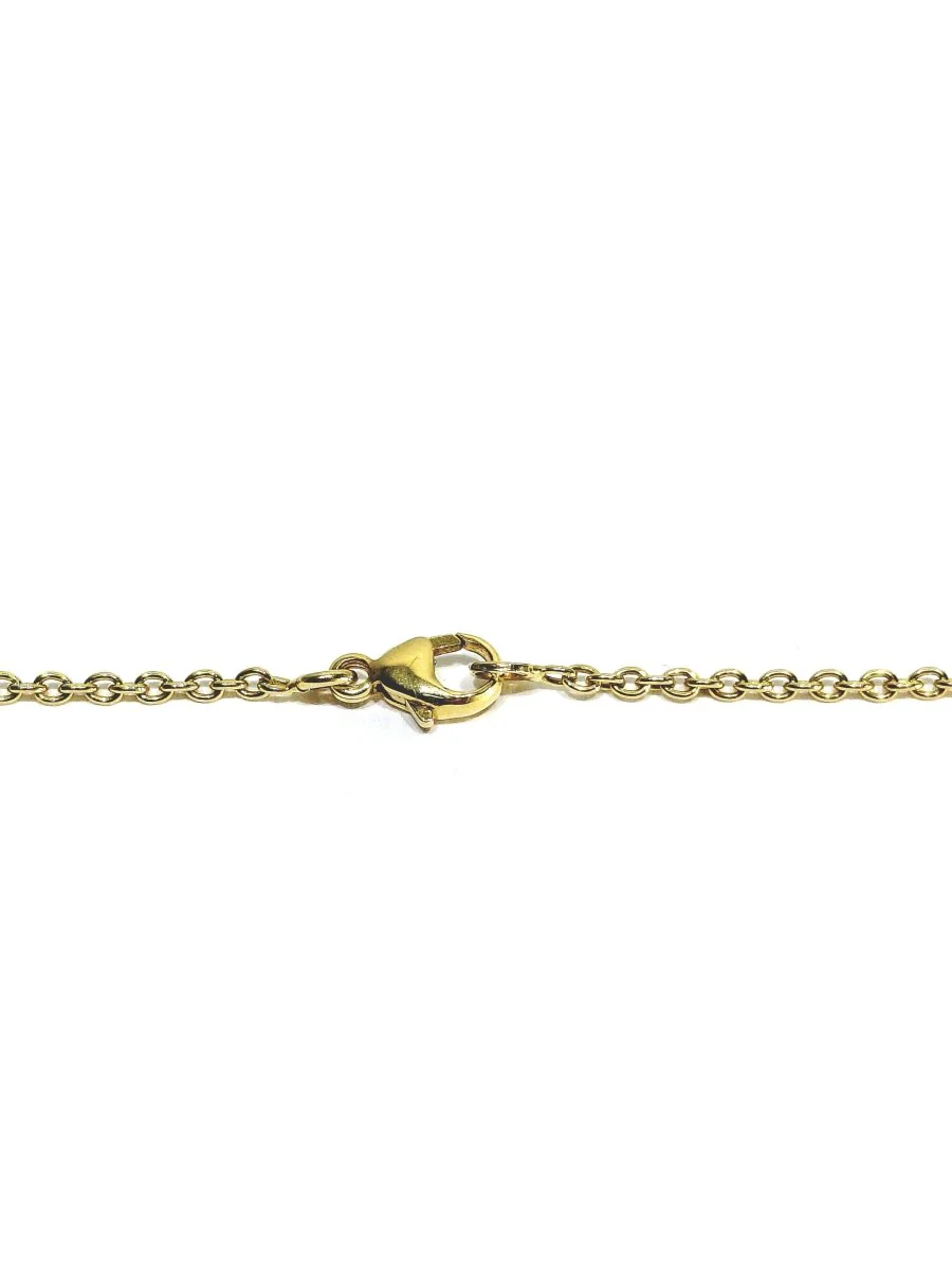 Collier en or jaune et diamants - Image 5
