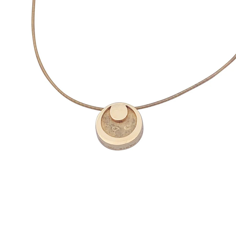 Collier Fred "Miss Fred Moon" or jaune, diamants. - Image 4