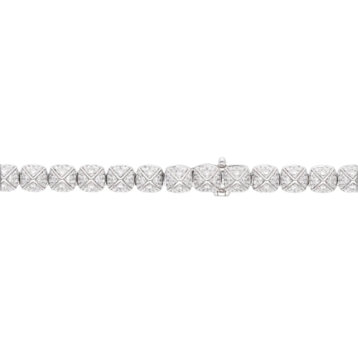 Collier FRED "Pain de sucre" en or blanc, tanzanite et diamants - Image 5