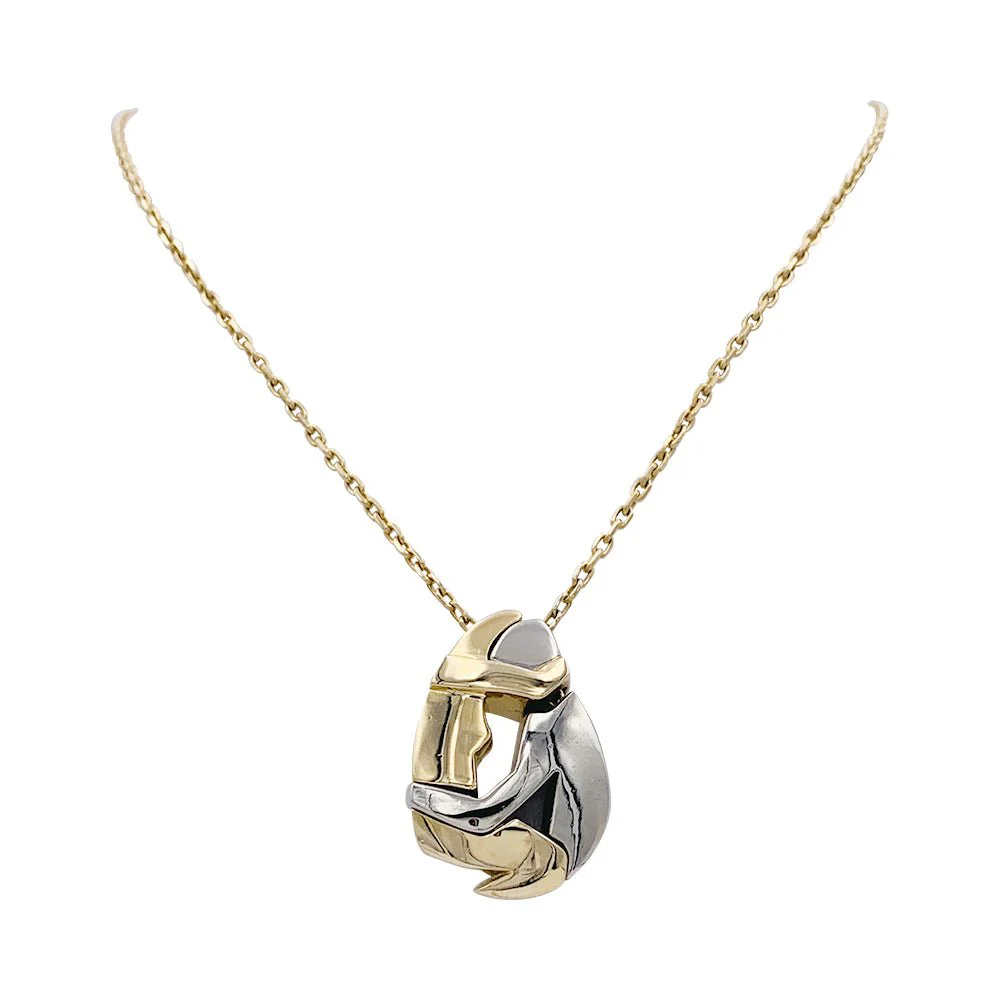 Collier Fred x Miroslav Brozek, "Le Couple", deux ors