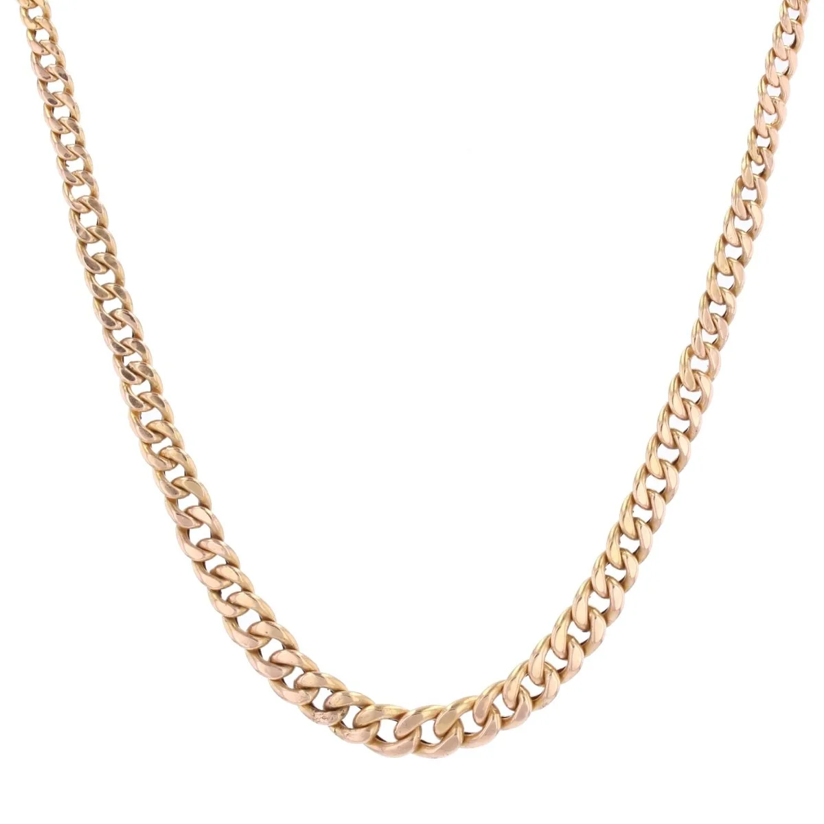 Collier Maille en or rose