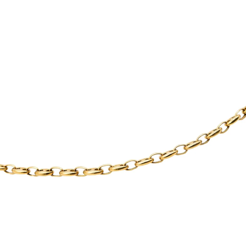 Collier Grain de café en or jaune - Image 7