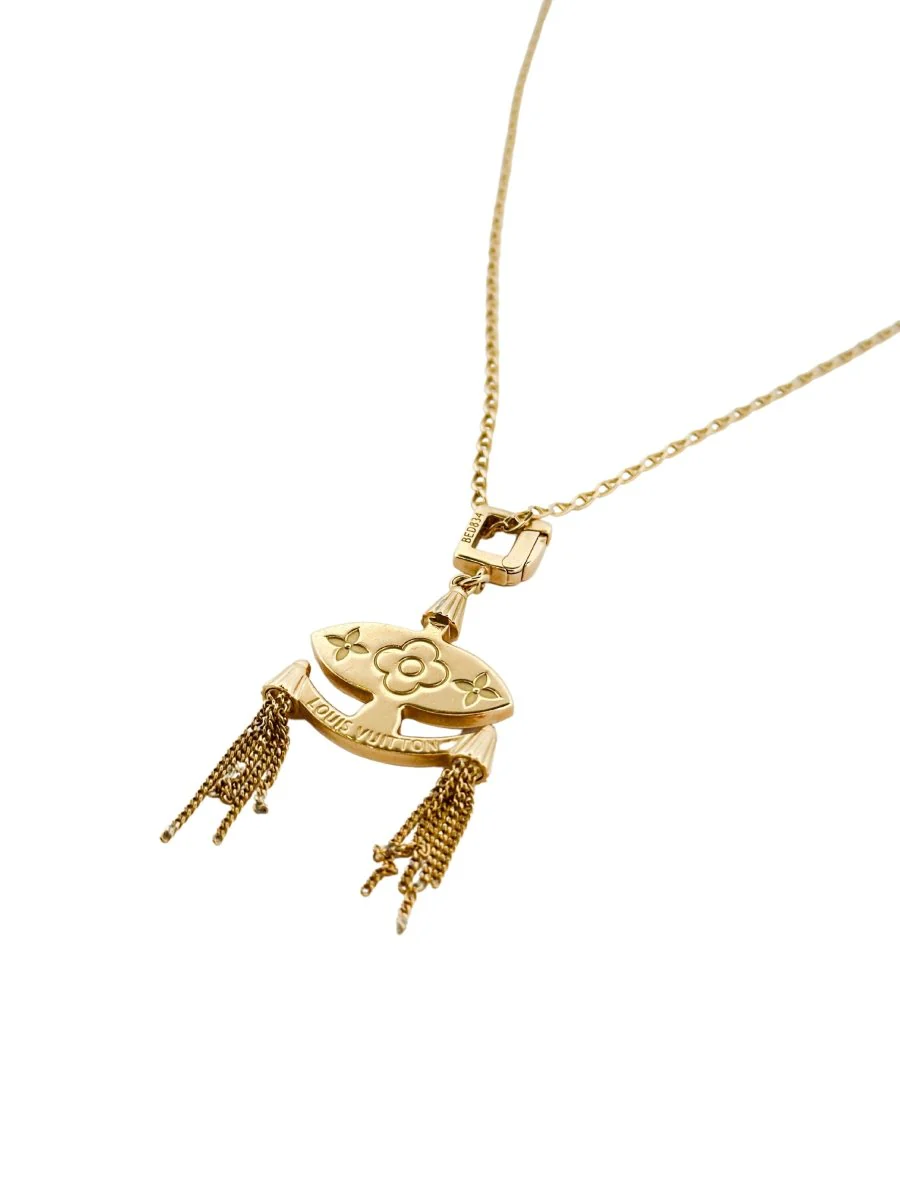 Collier LOUIS VUITTON en or jaune, rubis, saphirs, émeraudes et diamants - Image 3