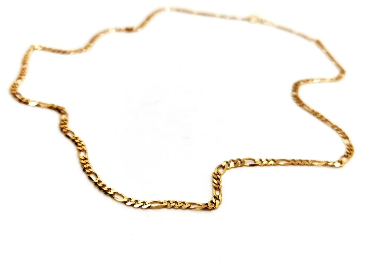 Collier Maille alternée Or jaune