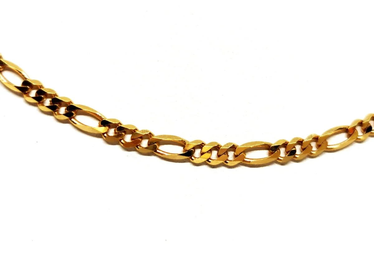 Collier Maille alternée Or jaune - Image 2