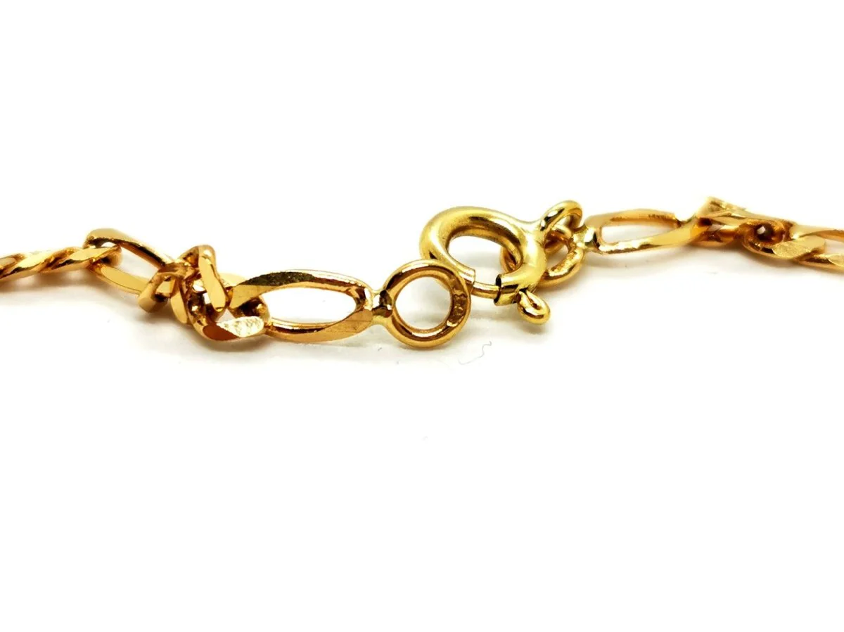 Collier Maille alternée Or jaune - Image 4