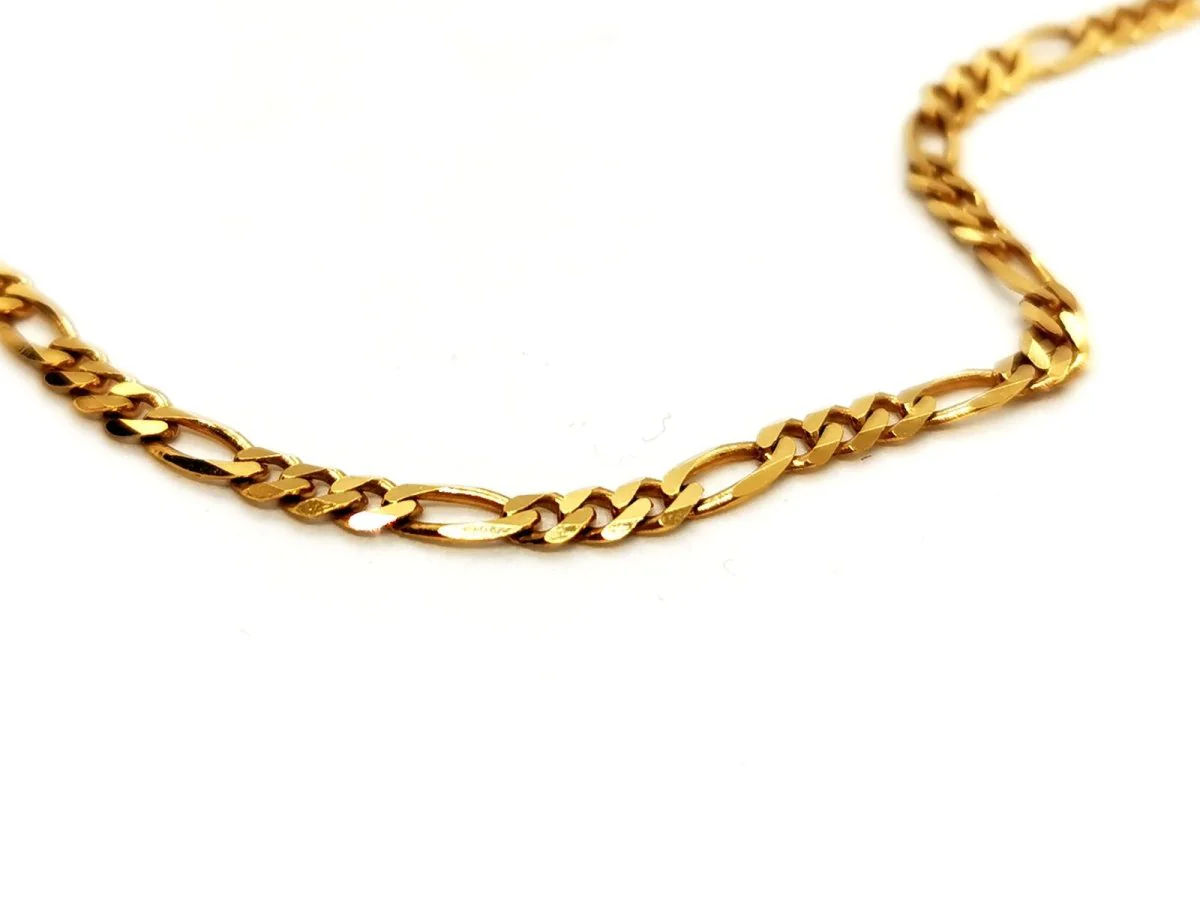 Collier Maille alternée Or jaune - Image 6