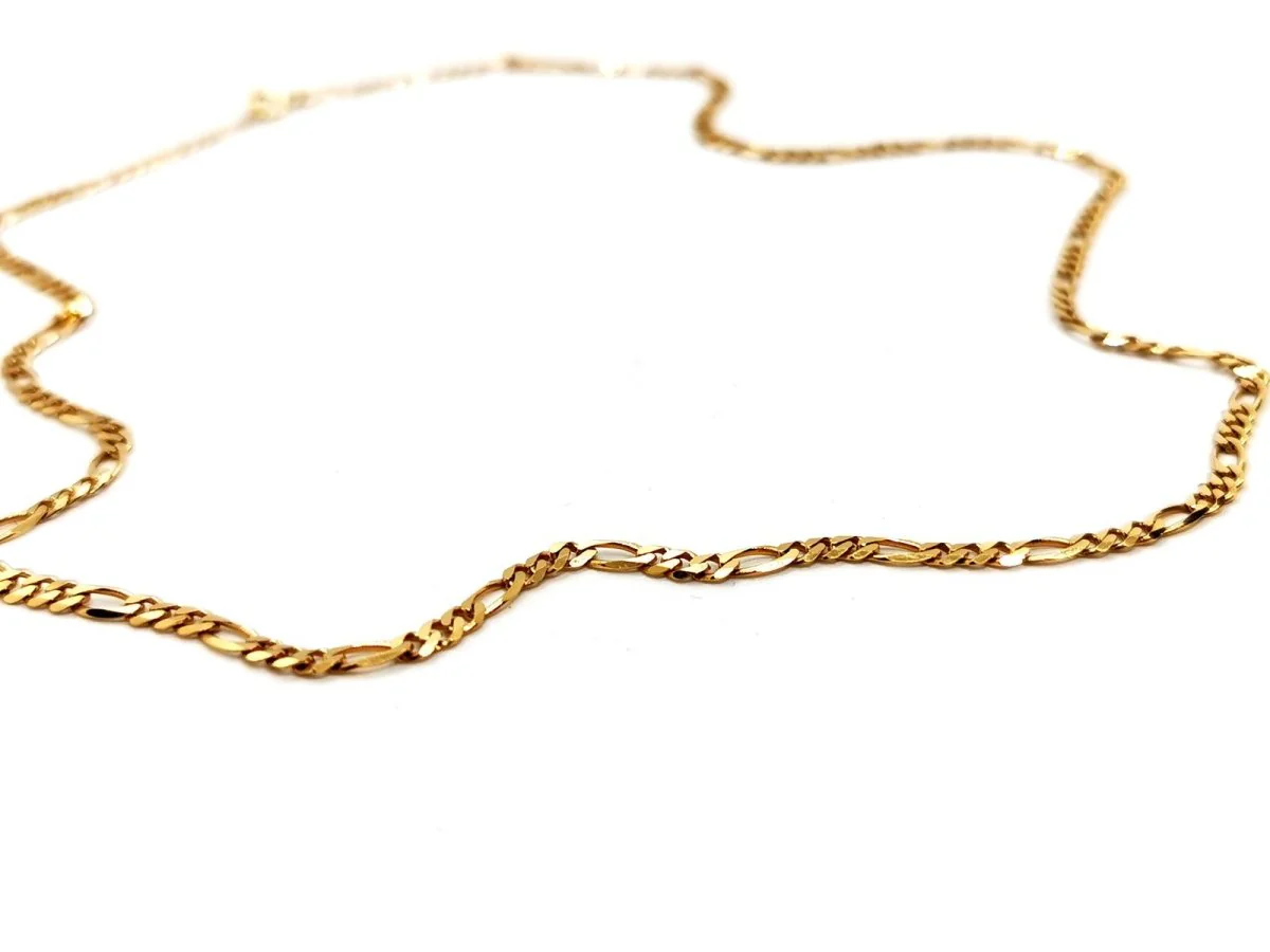 Collier Maille alternée Or jaune - Image 7
