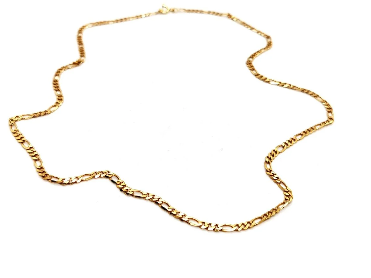 Collier Maille alternée Or jaune - Image 8