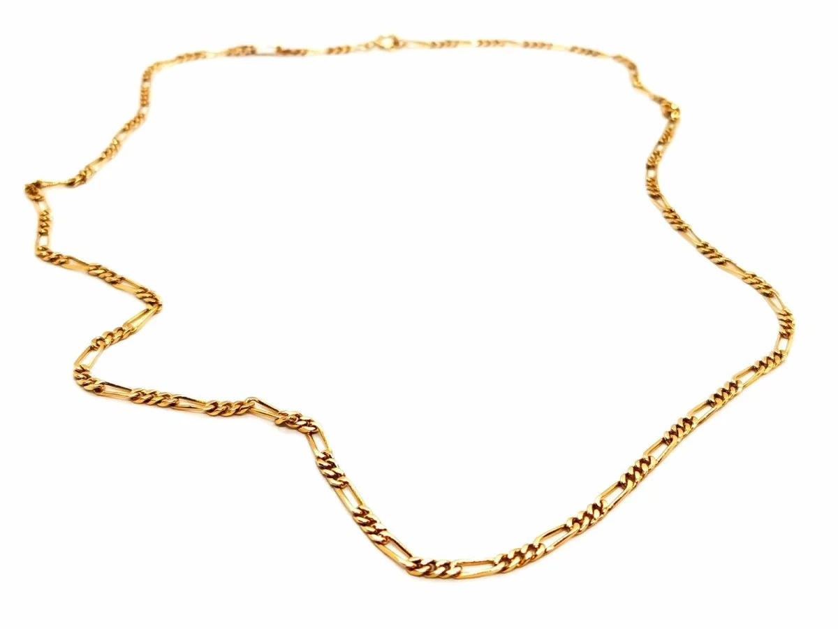 Collier Maille alternée Or jaune - Image 2