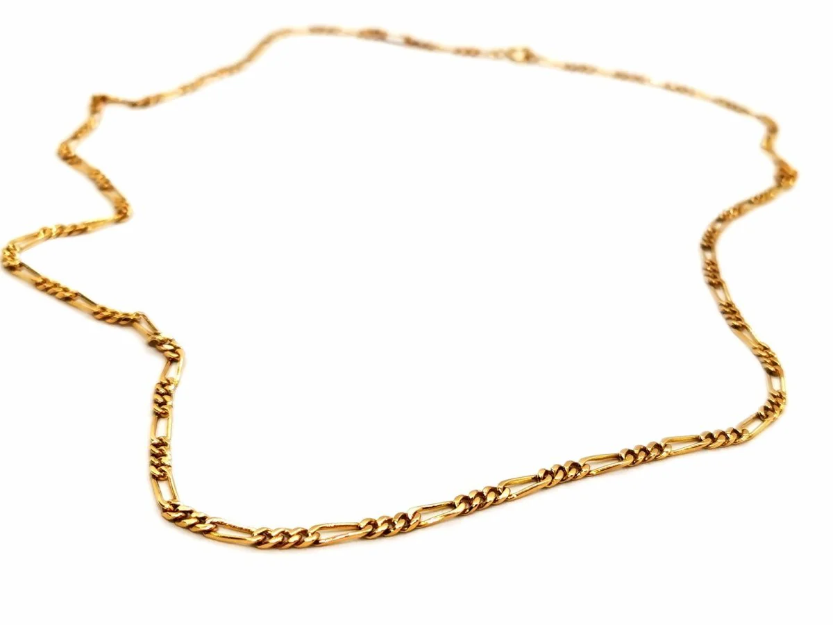 Collier Maille alternée Or jaune - Image 3