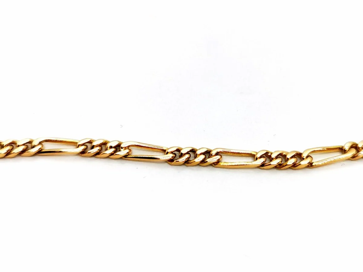 Collier Maille alternée Or jaune - Image 5