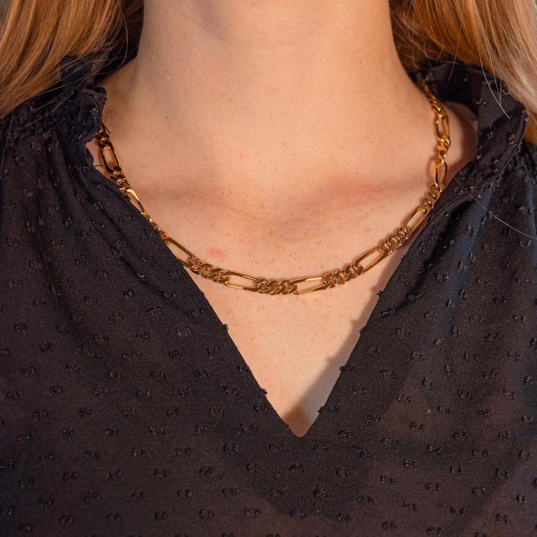 Collier Maille en or jaune - Image 2