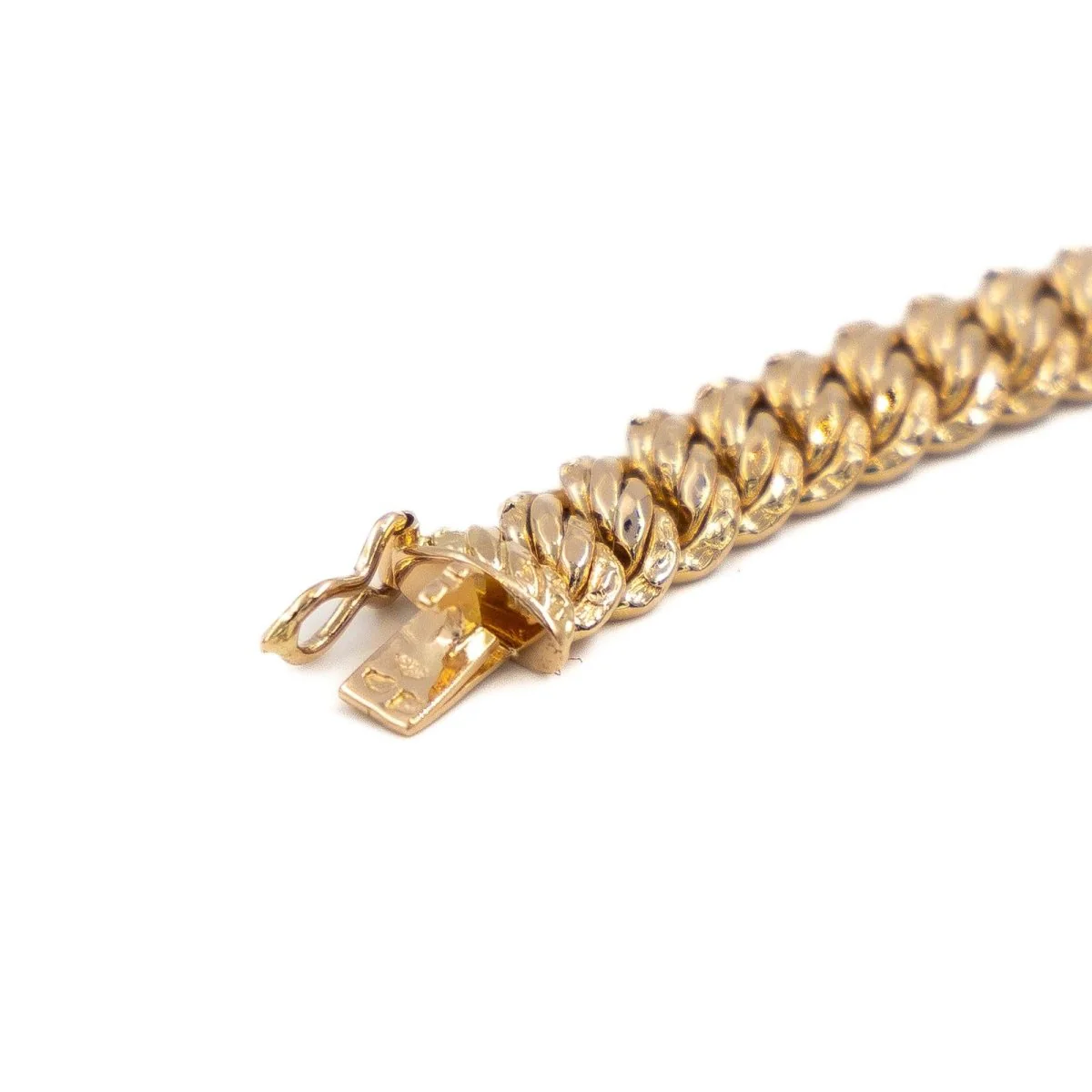 Collier Maille américaine en or jaune - Image 3
