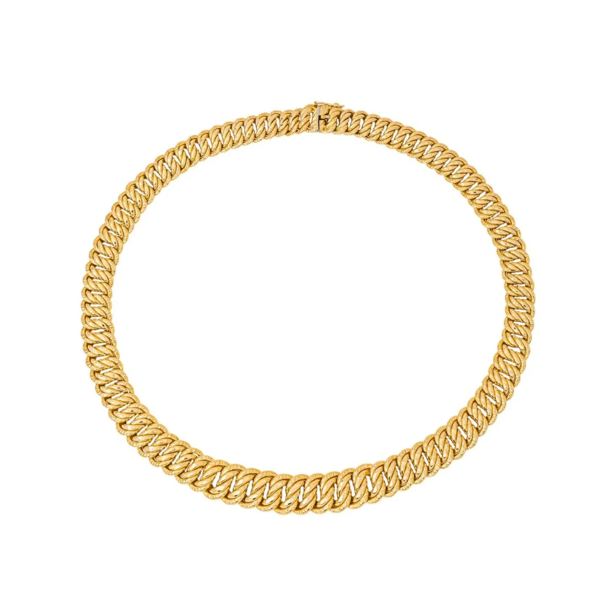 Collier Maille en or jaune - Image 4