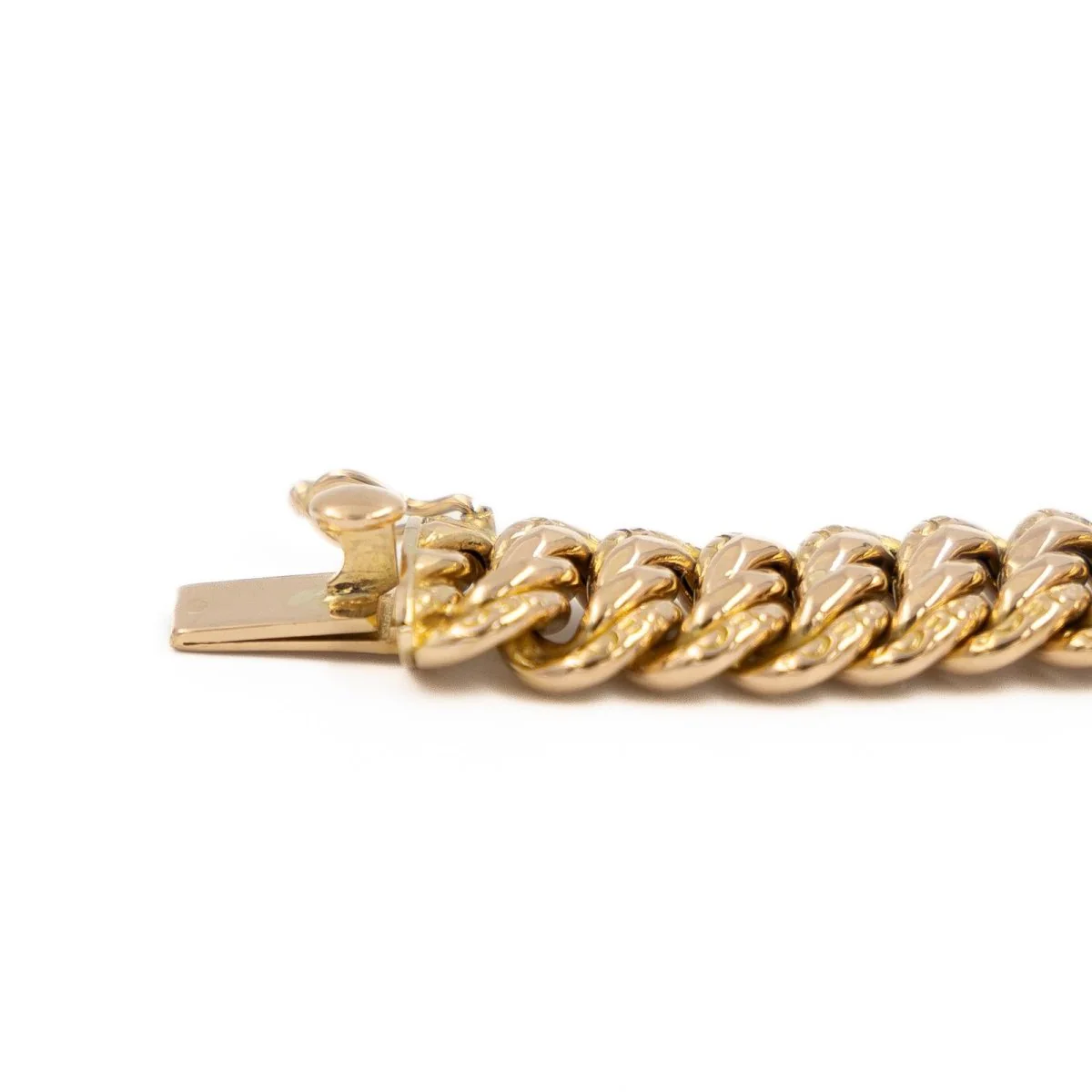 Collier Maille américaine en or rose - Image 3