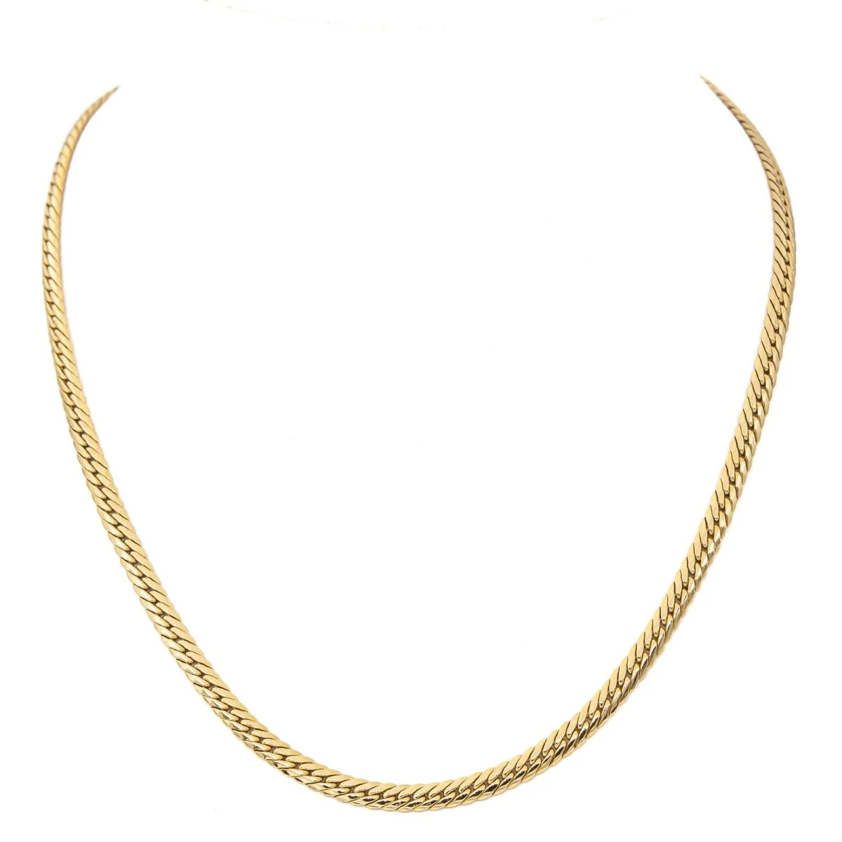 Collier Maille anglaise Or jaune