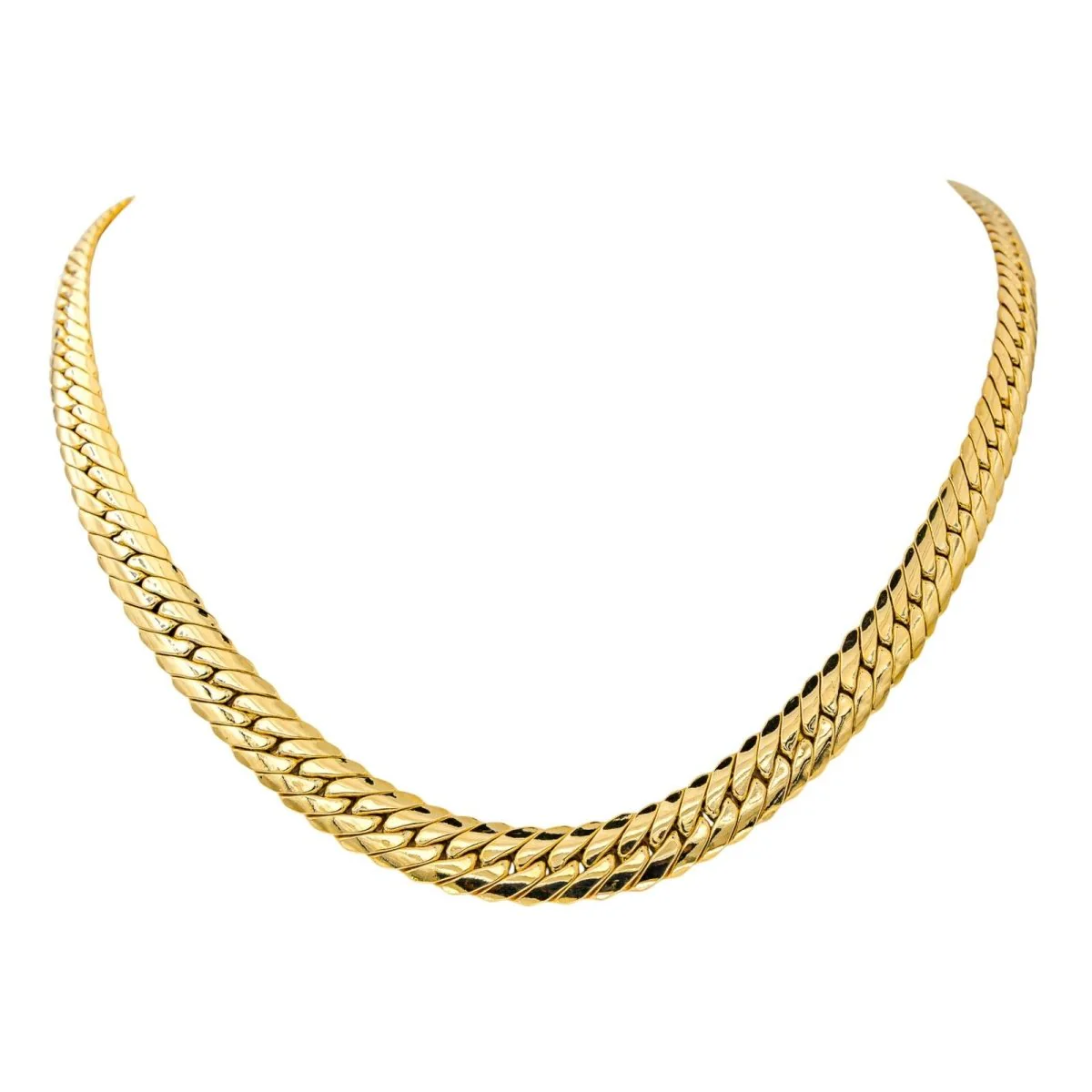Collier Maille en or jaune