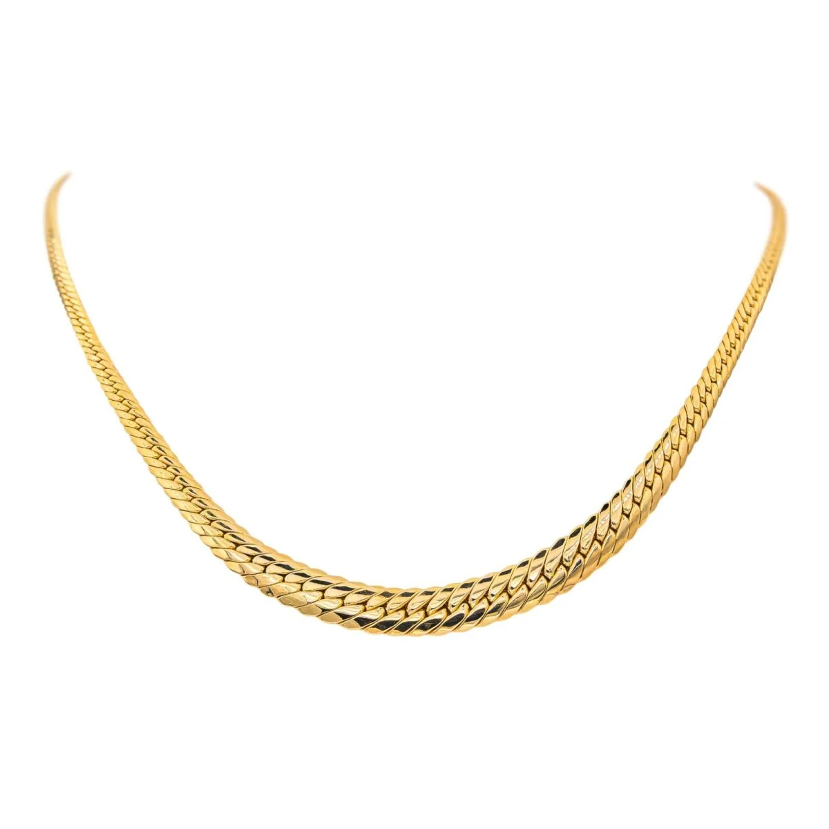 Collier Maille en or jaune